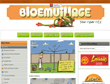 Tablet Screenshot of bloemvillage.co.za